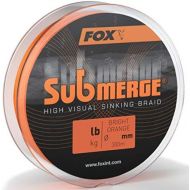 [아마존베스트]Fox Submerge High Visual Sinking Braid Orange 300 m Carp Line for Carp Fishing Braid