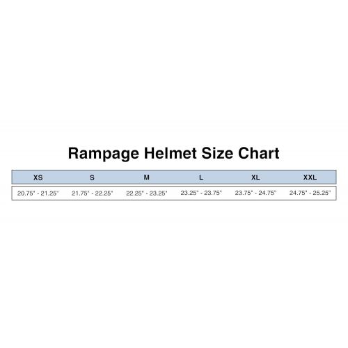  Fox Racing Rampage Helmet NavyLight Blue, XL