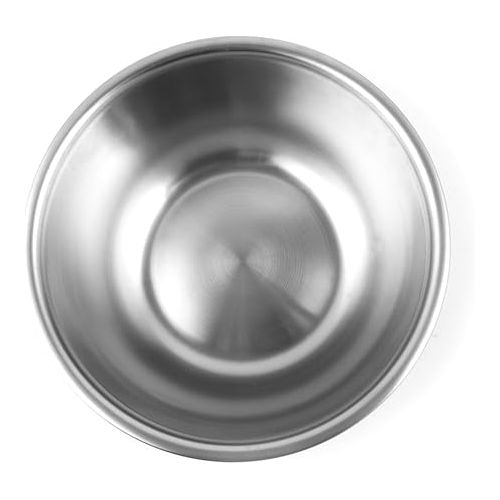  Fox Run Large Stainless Steel Mixing Bowl, 6.25-Quart, 11.75 x 5.5 inches, Metallic