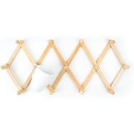 Fox Run Expanding Beechwood Coffee Mug Wall Rack