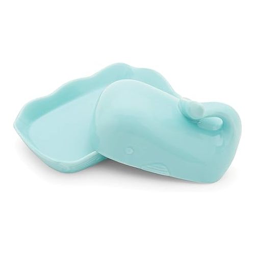  Fox Run Whale Ceramic Butter Dish with Lid, 7