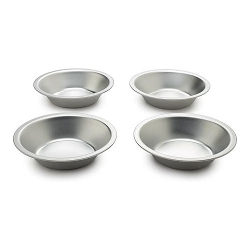  Fox Run Pie Pan Set, Tin-Plated Steel, 5-Inch, 4-Piece