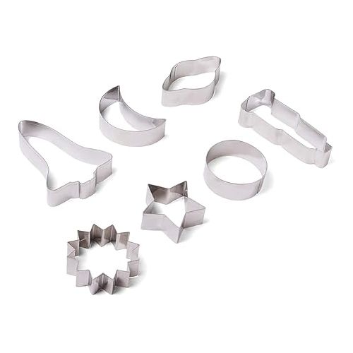  Fox Run Science Cookie Cutter Set, Astronomy Cookie Cutters, Set of 7