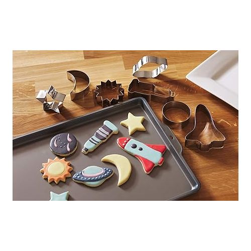  Fox Run Science Cookie Cutter Set, Astronomy Cookie Cutters, Set of 7