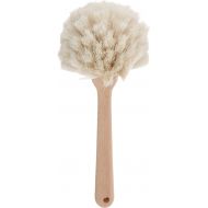 Fox Run Kitchen Brush, Natural Horsehair Fiber Dish and Glass Brush, 10