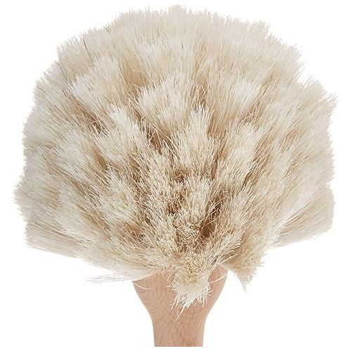  Fox Run Kitchen Brush, Natural Horsehair Fiber Dish and Glass Brush, 10