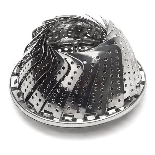  Fox Run Adjustable Steamer Basket, 9-Inch, Stainless Steel