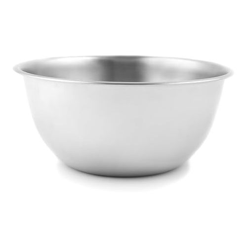  Fox Run Brands 2.75-Quart Stainless Steel Mixing Bowl, 9 x 9 x 4 inches, Metallic