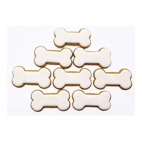  Fox Run Dog Bone Cookie Cutter Set, Stainless Steel, 3-Piece