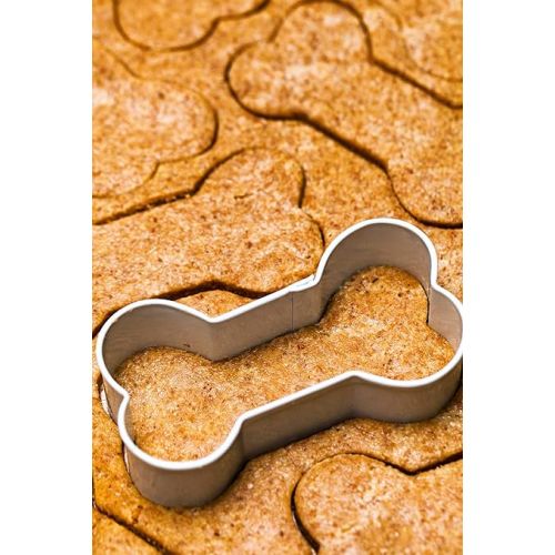  Fox Run Dog Bone Cookie Cutter Set, Stainless Steel, 3-Piece