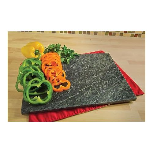  Fox Run Marble Pastry Board, Green 12.25 x 16 x 1 inches