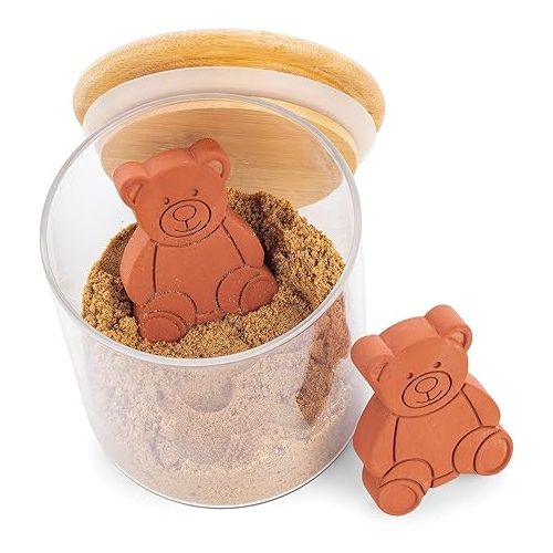  Fox Run Brown Sugar Bear, Set of Two Keeper and Saver, 2 Count (Pack of 1)