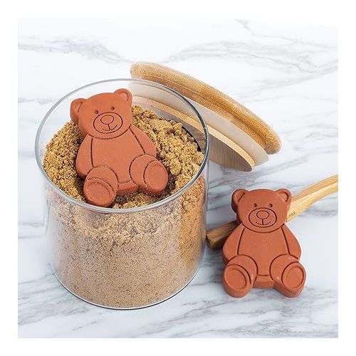  Fox Run Brown Sugar Bear, Set of Two Keeper and Saver, 2 Count (Pack of 1)