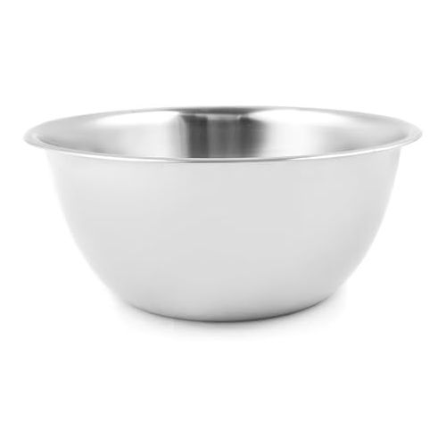  Fox Run,Stainless Steel Large Mixing Bowl, 10.25 x 10.25 x 5.25 inches, Metallic,4000 ML