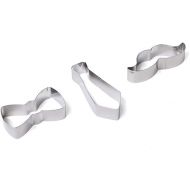 Fox Run 3678 Little Man Cookie Cutter Set of 3