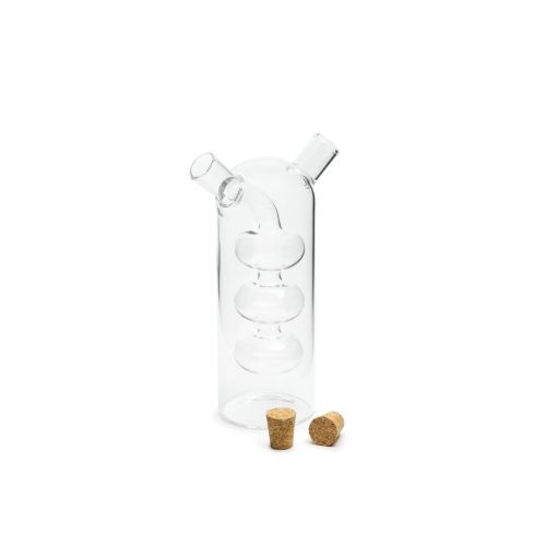  Fox Run 7053 Oil and Vinegar Bottle, Bubbles, Clear