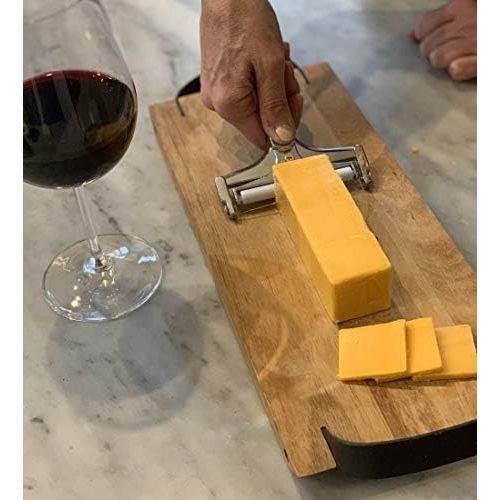  Fox Run Adjustable Cheese Slicer - Includes One Replacement Stainless Steel Wire