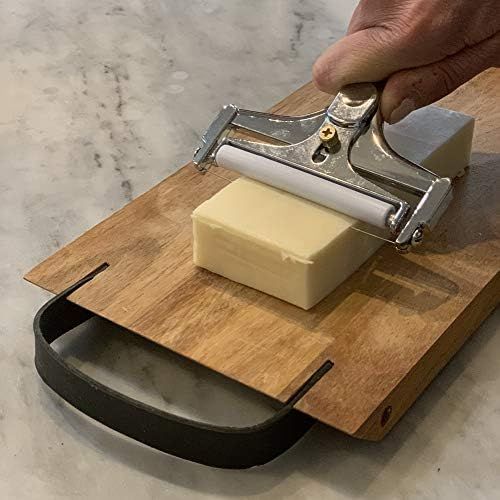  Fox Run Adjustable Cheese Slicer - Includes One Replacement Stainless Steel Wire