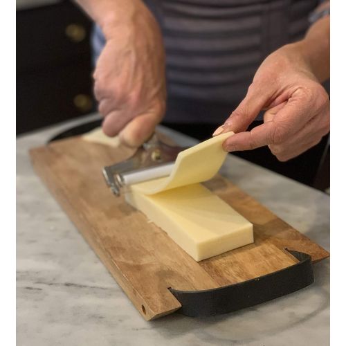  Fox Run Adjustable Cheese Slicer - Includes One Replacement Stainless Steel Wire