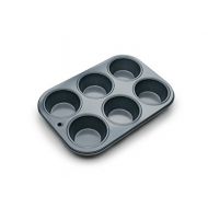 Fox Run 4454 Muffin Pan, 6-Cup, Preferred Non-Stick: Kitchen & Dining