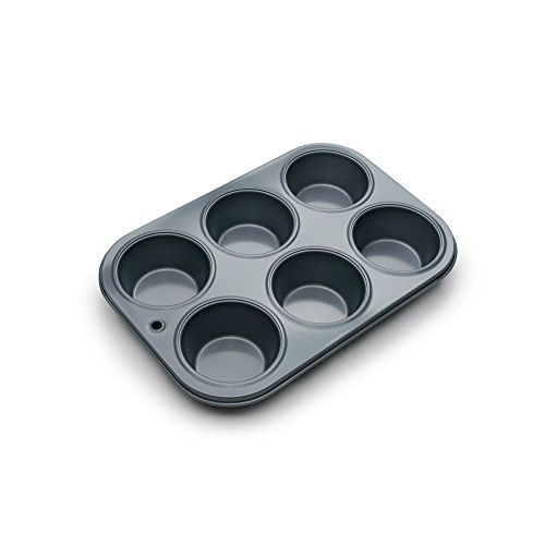  Fox Run 4454 Muffin Pan, 6-Cup, Preferred Non-Stick: Kitchen & Dining