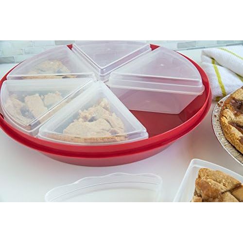  Fox Run Saver Pie, 13.5 x 13.5 x 2.75: Pie Holder: Kitchen & Dining