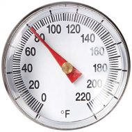 Fox Run Instant-Read Pocket Thermometer with Storage Sleeve, 1.25 x 1.25 x 5.5 inches, Red: Meat Thermometers: Kitchen & Dining