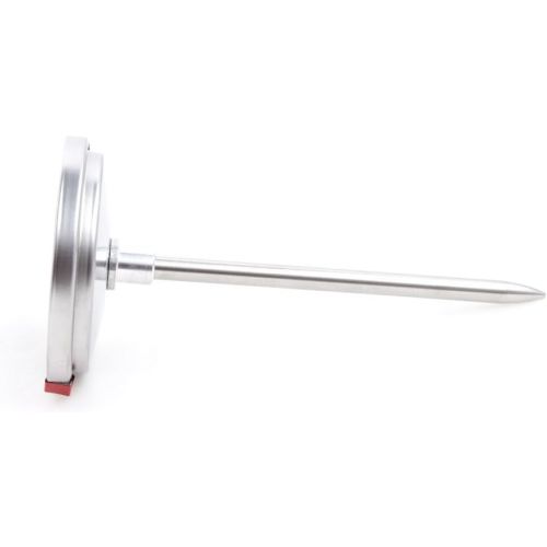  Fox Run Stainless Steel Meat Thermometer with Internal Temperature Guide, 2.5 x 2.5 x 5.25 inches, Metallic