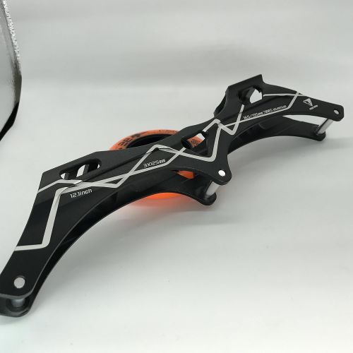  [아마존베스트]FoxPro Skate 7005 Aluminium Alloy CNC 3125mm Inline Speed Skate Replacement Frames ( Without Wheels and Bearings ) Size (12.1 Inch and 12.6 Inch)