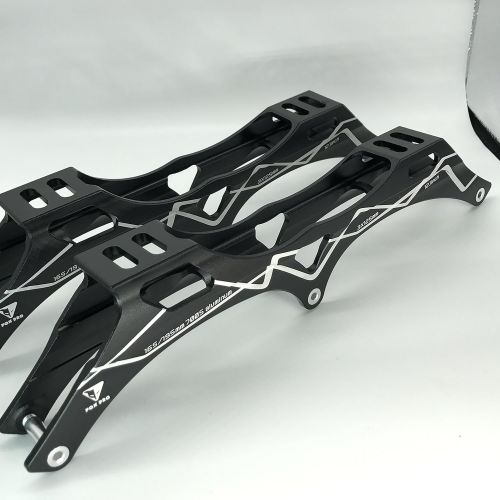 [아마존베스트]FoxPro Skate 7005 Aluminium Alloy CNC 3125mm Inline Speed Skate Replacement Frames ( Without Wheels and Bearings ) Size (12.1 Inch and 12.6 Inch)