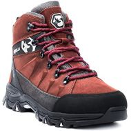 Foxelli Men’s Hiking Boots ? Waterproof Suede Leather Hiking Boots for Men, Breathable, Comfortable & Lightweight Hiking Shoes