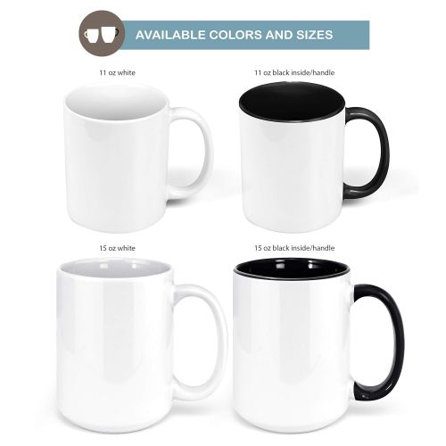  [아마존베스트]Foxy Mug Customized ASL Name Coffee Mug Sign Language Fingerspelling Personalized Cup