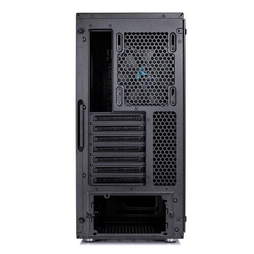  Fractal Design Meshify C - Dark TG FD-CA-MESH-C-BKO-TG Black ATX Mid Tower Computer Case ATX Power Supply