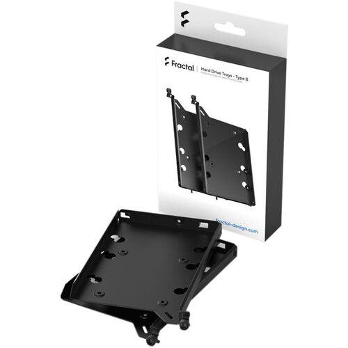  Fractal Design HDD Type-B Tray Kit (2-Pack, Black)