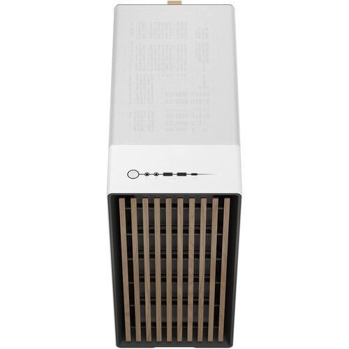  Fractal Design North Mid-Tower Case with Mesh Side Panel (Chalk White)