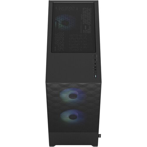  Fractal Design Pop Air RGB Mid-Tower Case (Black Tempered Glass, Clear Tint)