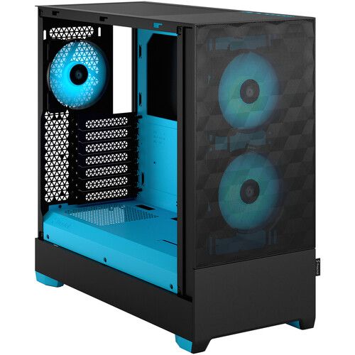  Fractal Design Pop Air RGB Mid-Tower Case (Cyan Core)