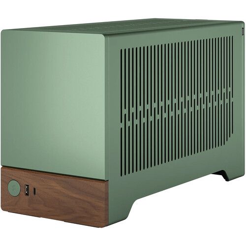  Fractal Design Terra Mini-ITX Small Form Factor PC Case (Jade)