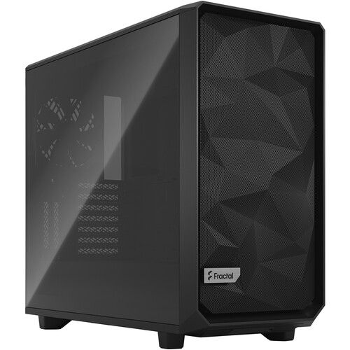  Fractal Design Meshify 2 Mid-Tower Case (Black with Light Tempered Glass)