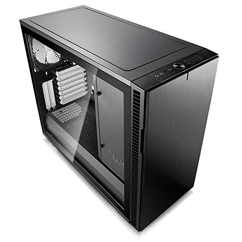  Fractal Design FD-CA-DEF-R6C-BK-TGL Computer Case Define R6 USB-C Black TG No Power Supply ATX Mid Tower with Window