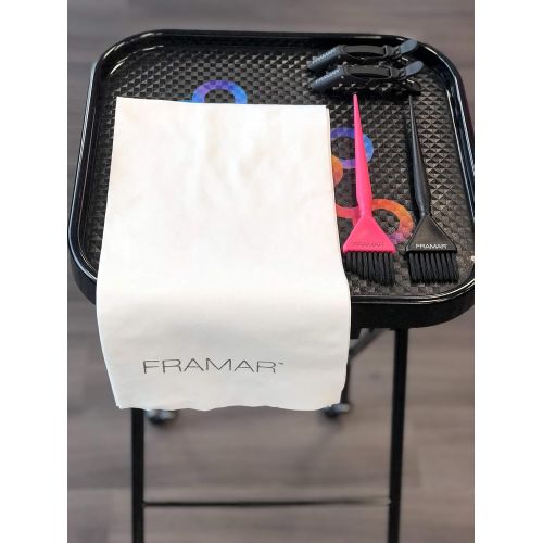  Framar Disposable Towels For Salon, Hair Towels For Women, Salon Towels Bleach Safe White Spa Towels For Hair Drying Towel, White Towels Bulk, White Gym Towels Pack ? 50 Pack Dispo