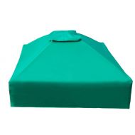 Frame It All 300001509 Square Collapsible Sandbox Cover, 4 x 4 x 13.5