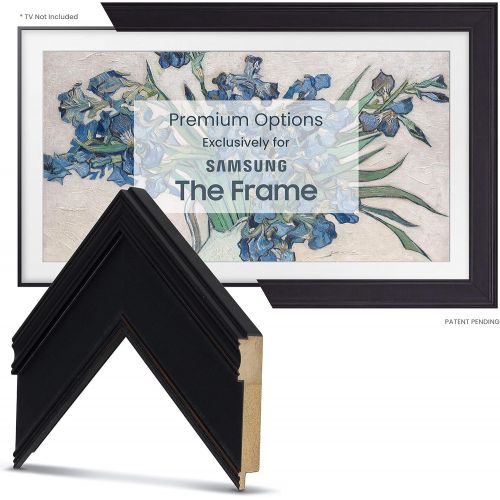  Frame My TV Antique Black Frame Custom for Samsung The Frame TV (43)