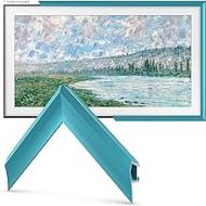 Frame My TV Deco TV Frames Alloy Prismatic - Turquoise Bezel Compatible ONLY with Samsung The Frame TV (50, Fits 2021-2022 Frame TV)