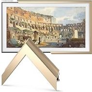 Frame My TV Deco TV Frames Alloy Scoop - Pale Gold Bezel Compatible ONLY with Samsung The Frame TV (65, Fits 2021-2022 Frame TV)