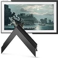 Frame My TV Deco TV Frames Alloy Scoop - Anodized Black Bezel Compatible ONLY with Samsung The Frame TV (85, Fits 2021-2022 Frame TV)