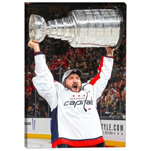  Frameworth Ovechkin,A 20x29 Canvas 2018 Stanley Cup Celebration