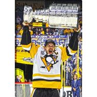 Frameworth Sidney Crosby - 20x29 Canvas 2017 Stanley Cup