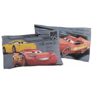 Franco Disney Cars 3 Reversible Pillow Case - Red and Black