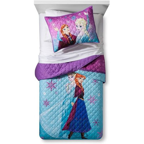  Franco 6-pc Disney Frozen QUILT SET & Sheet Set, FULL SIZE